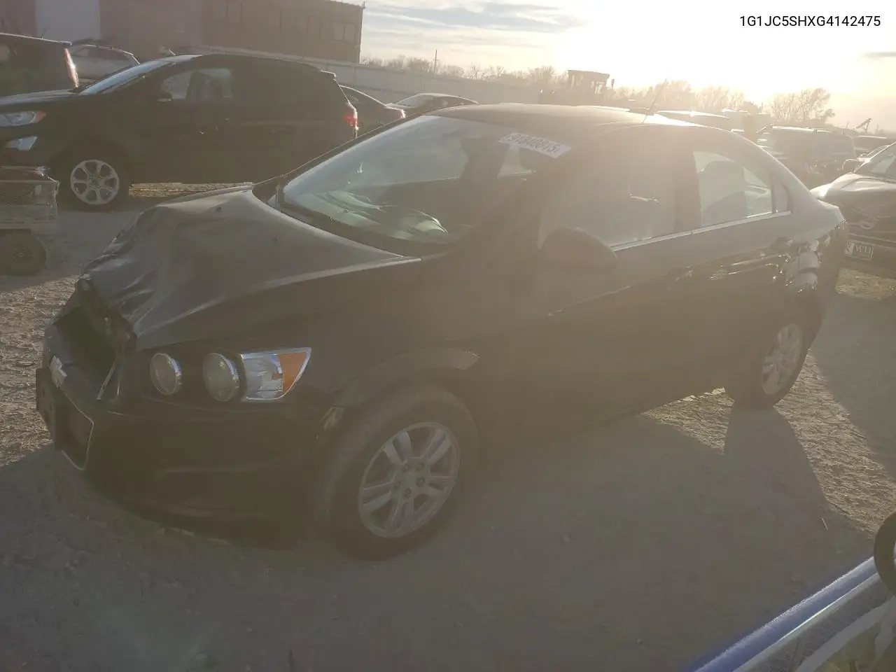 1G1JC5SHXG4142475 2016 Chevrolet Sonic Lt