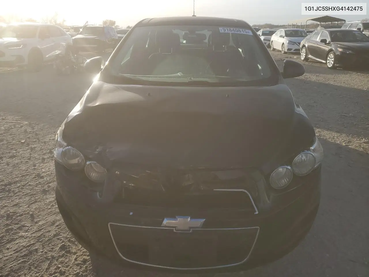 1G1JC5SHXG4142475 2016 Chevrolet Sonic Lt