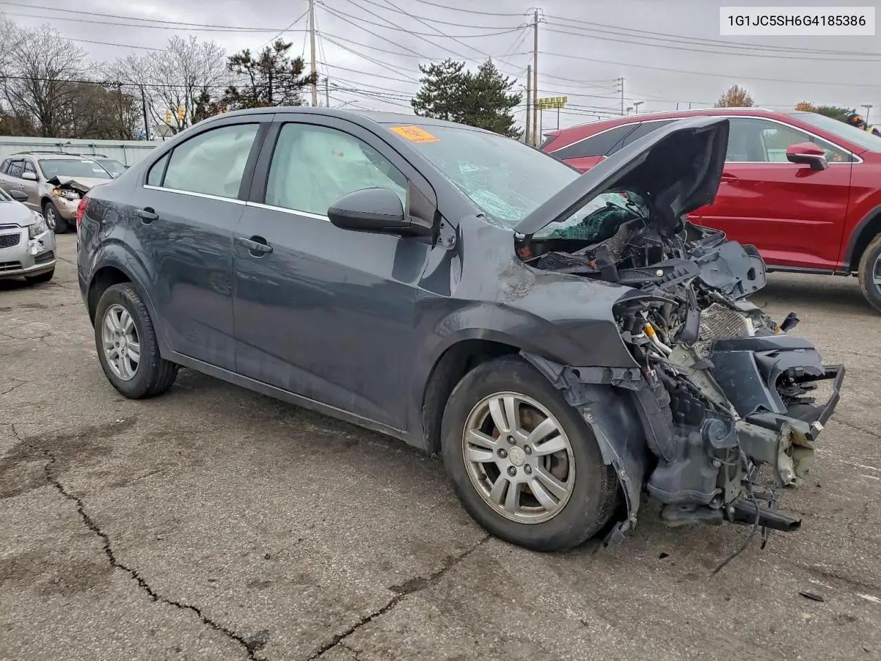 1G1JC5SH6G4185386 2016 Chevrolet Sonic Lt