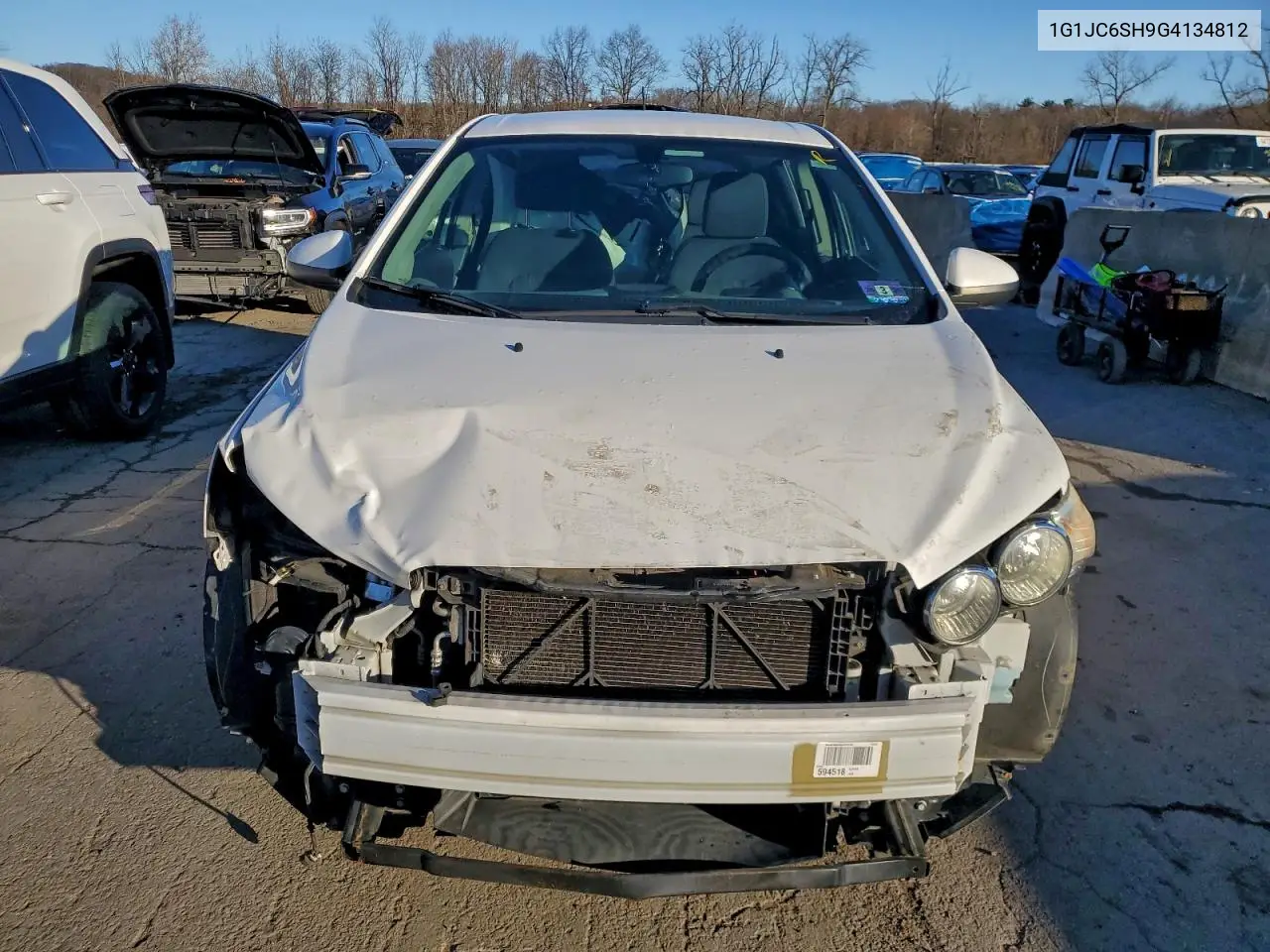 1G1JC6SH9G4134812 2016 Chevrolet Sonic Lt