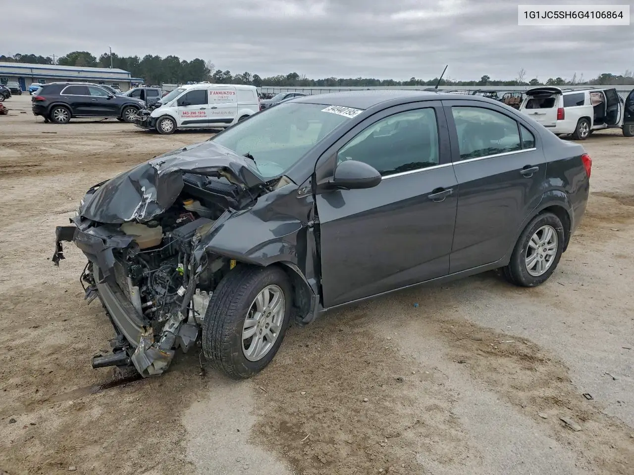 1G1JC5SH6G4106864 2016 Chevrolet Sonic Lt