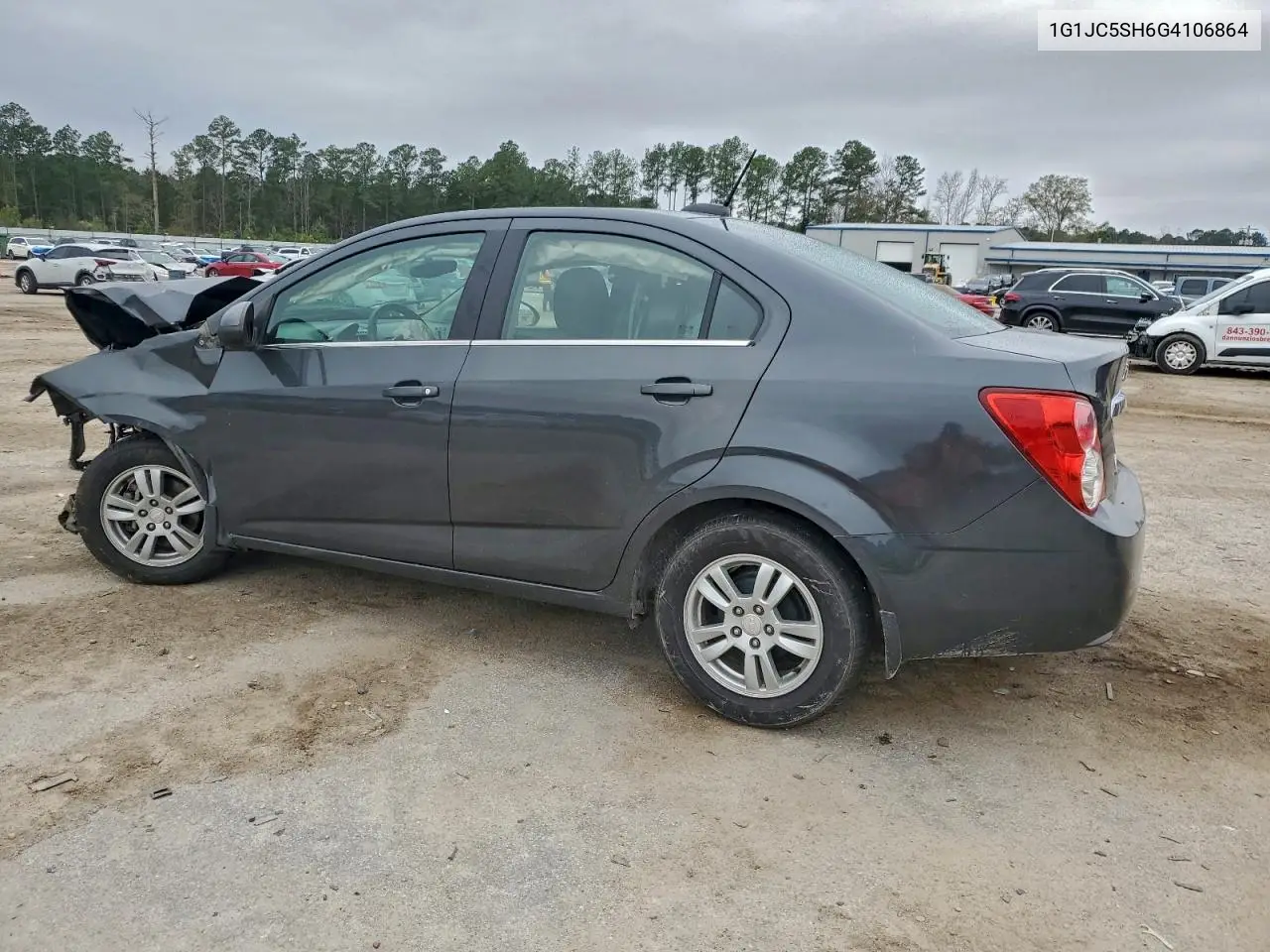 1G1JC5SH6G4106864 2016 Chevrolet Sonic Lt