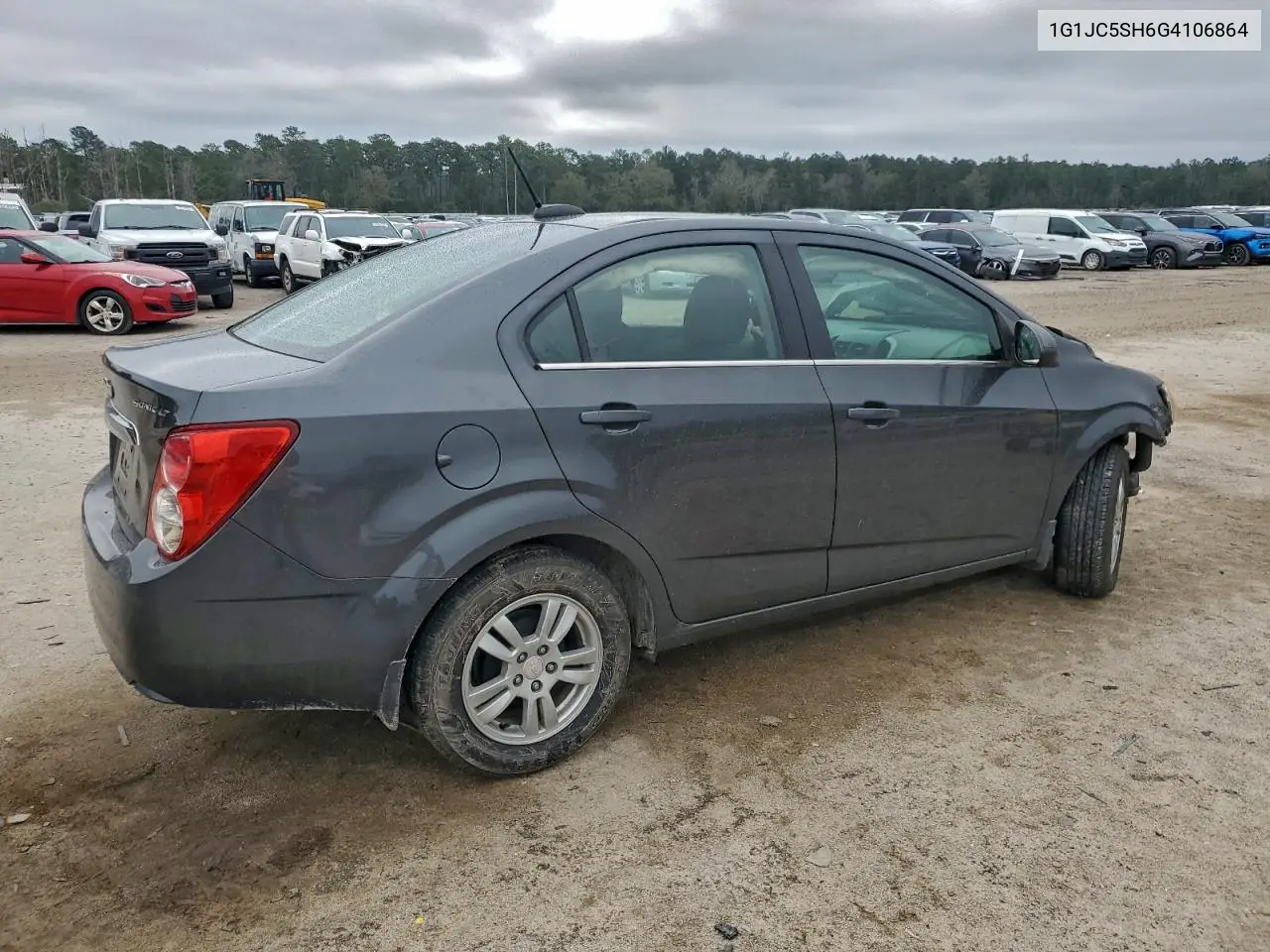 1G1JC5SH6G4106864 2016 Chevrolet Sonic Lt