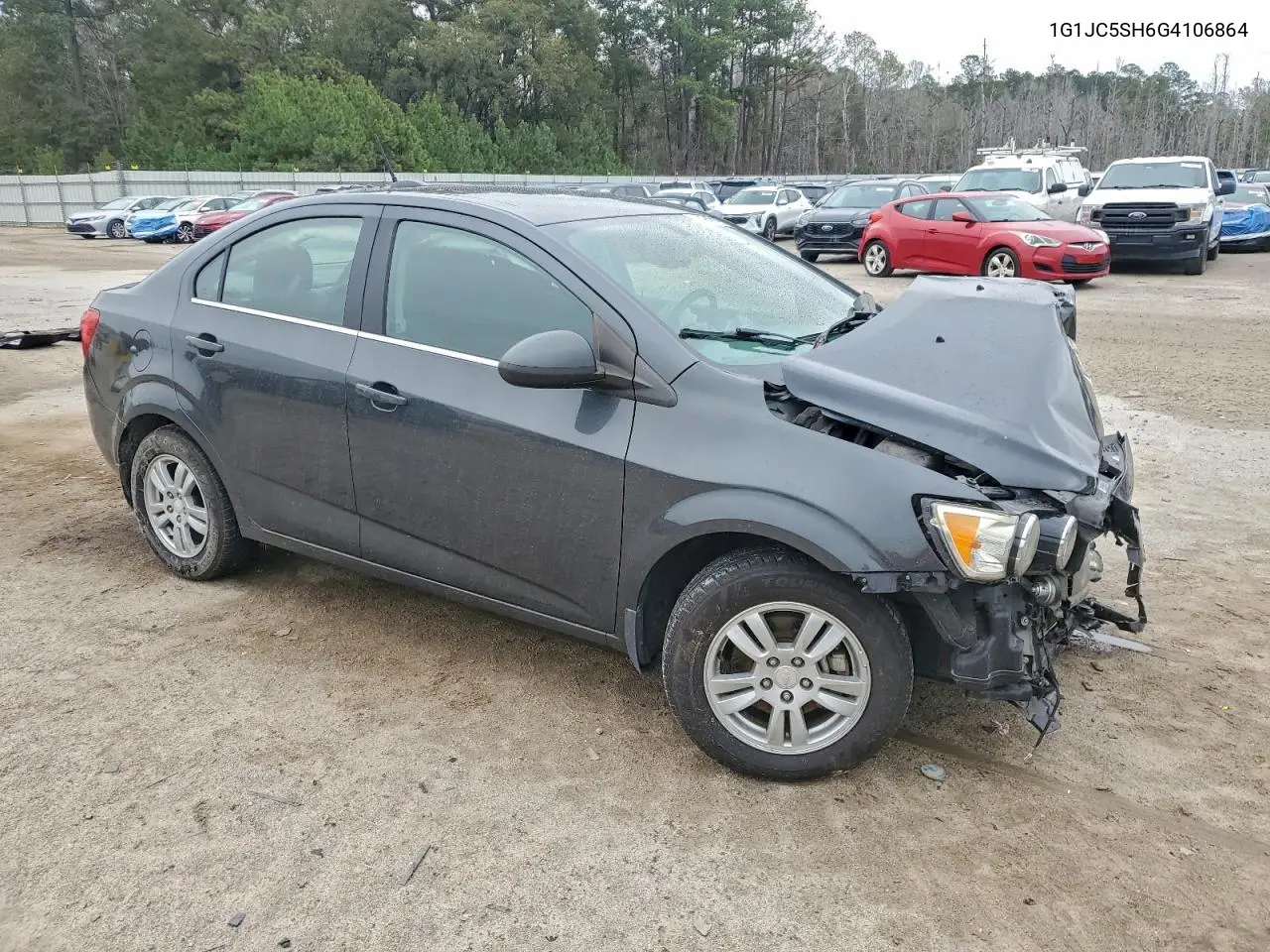 1G1JC5SH6G4106864 2016 Chevrolet Sonic Lt