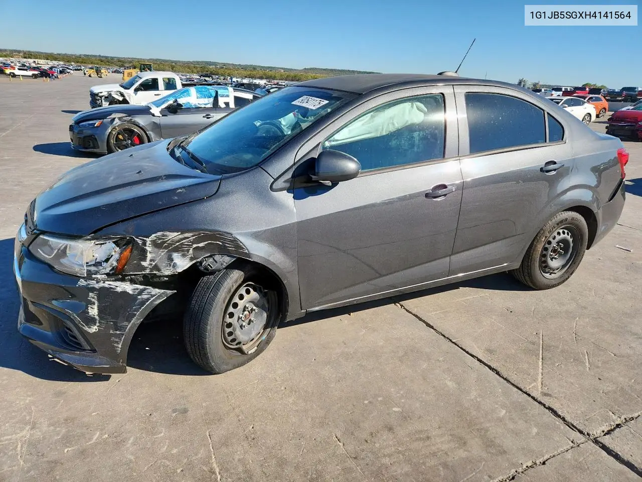 1G1JB5SGXH4141564 2017 Chevrolet Sonic Ls