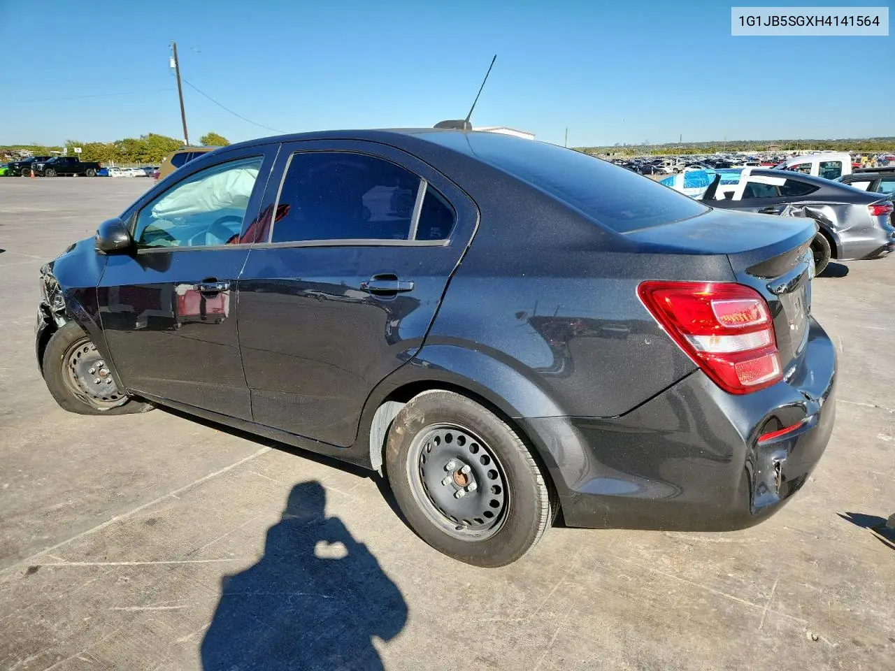 1G1JB5SGXH4141564 2017 Chevrolet Sonic Ls