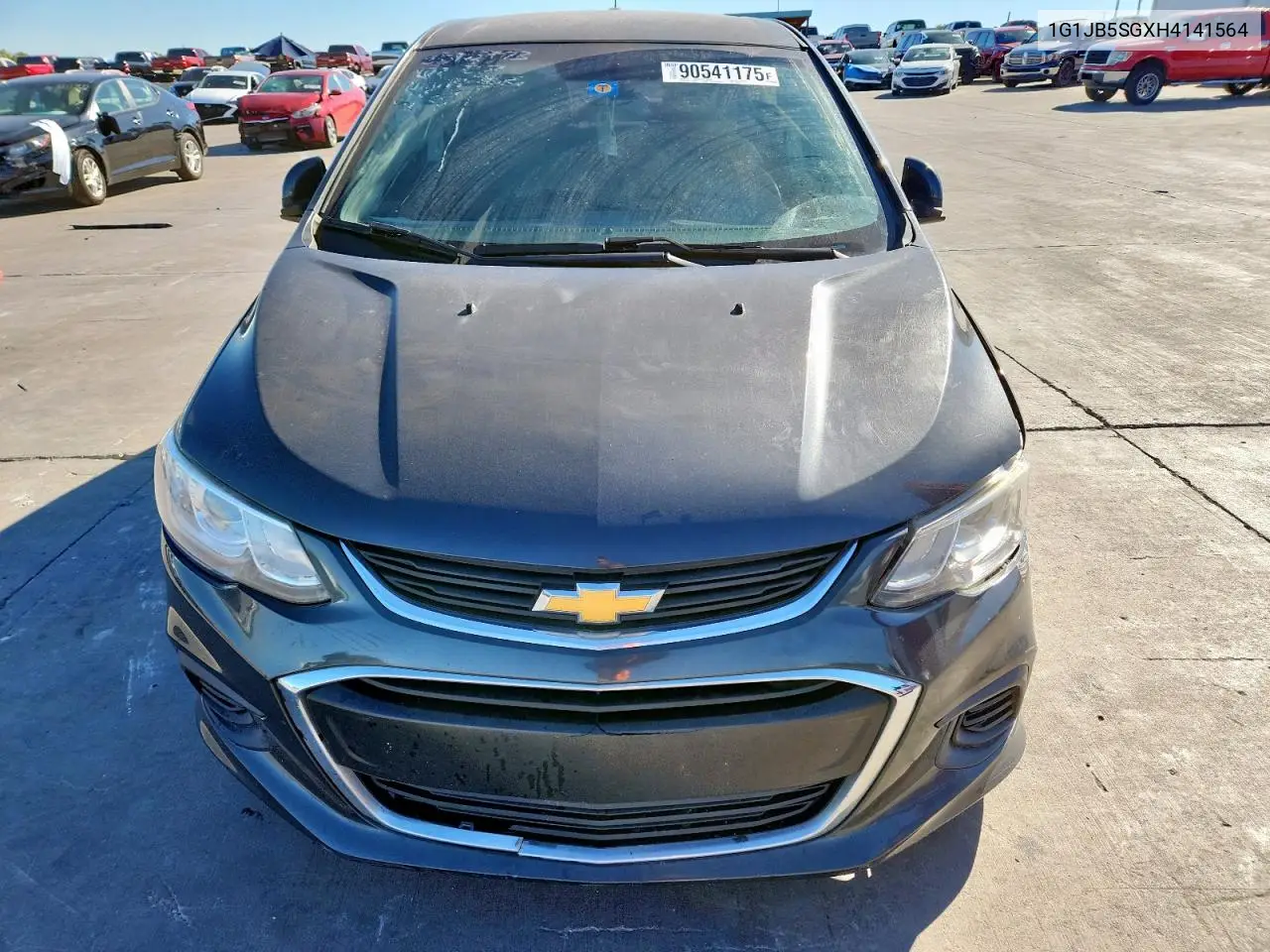 1G1JB5SGXH4141564 2017 Chevrolet Sonic Ls