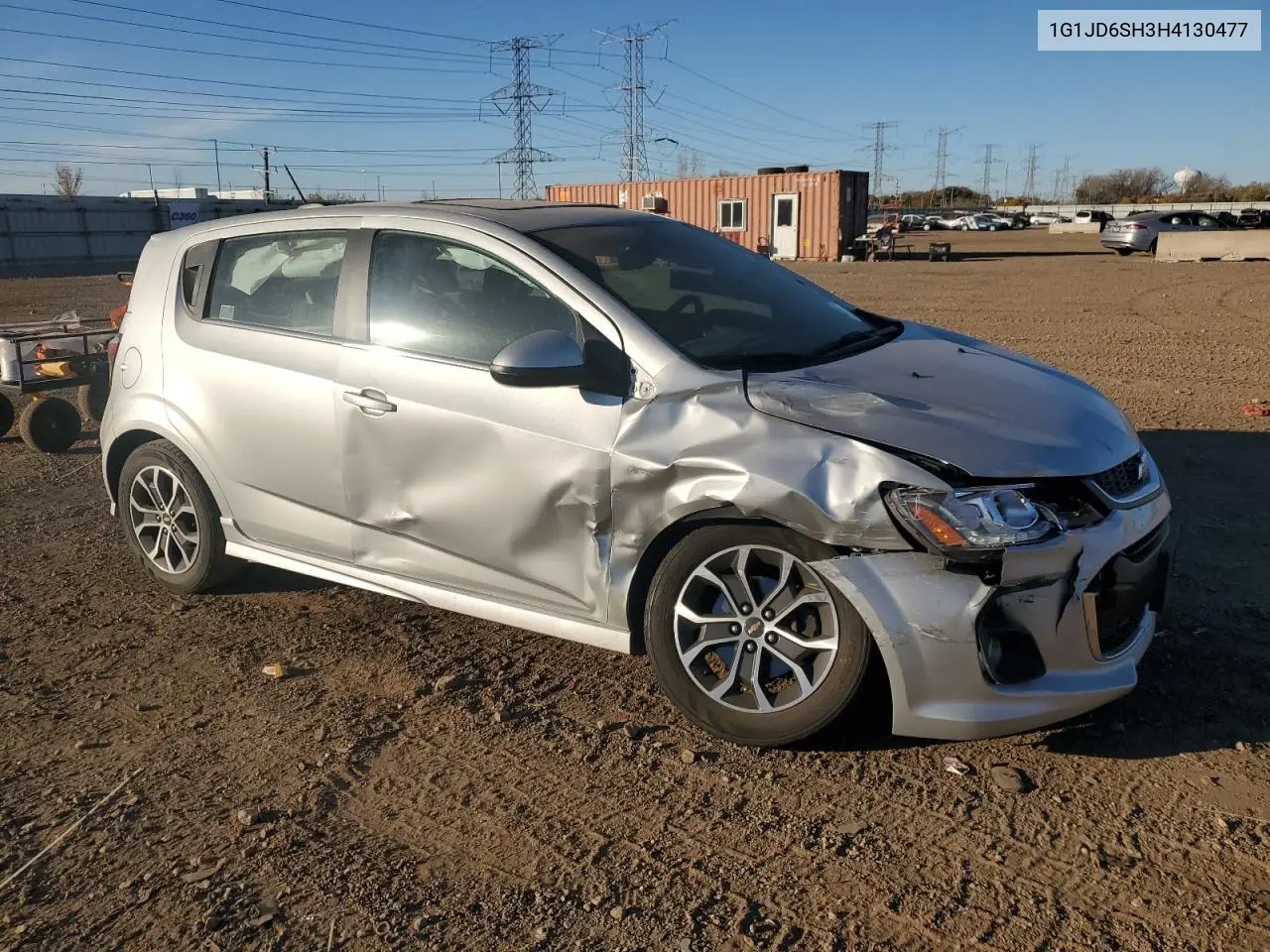 1G1JD6SH3H4130477 2017 Chevrolet Sonic Lt