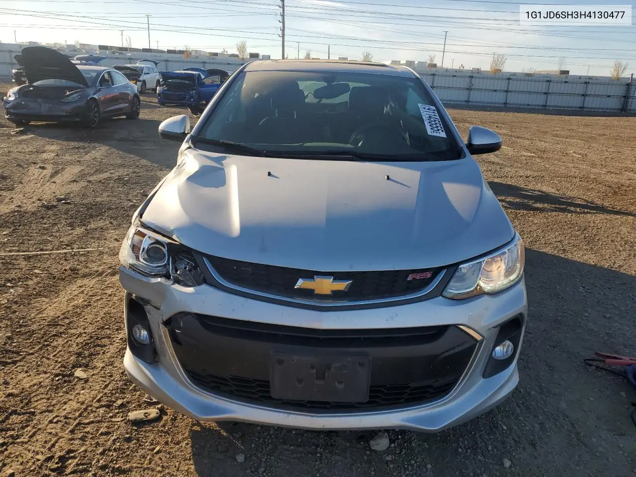 1G1JD6SH3H4130477 2017 Chevrolet Sonic Lt