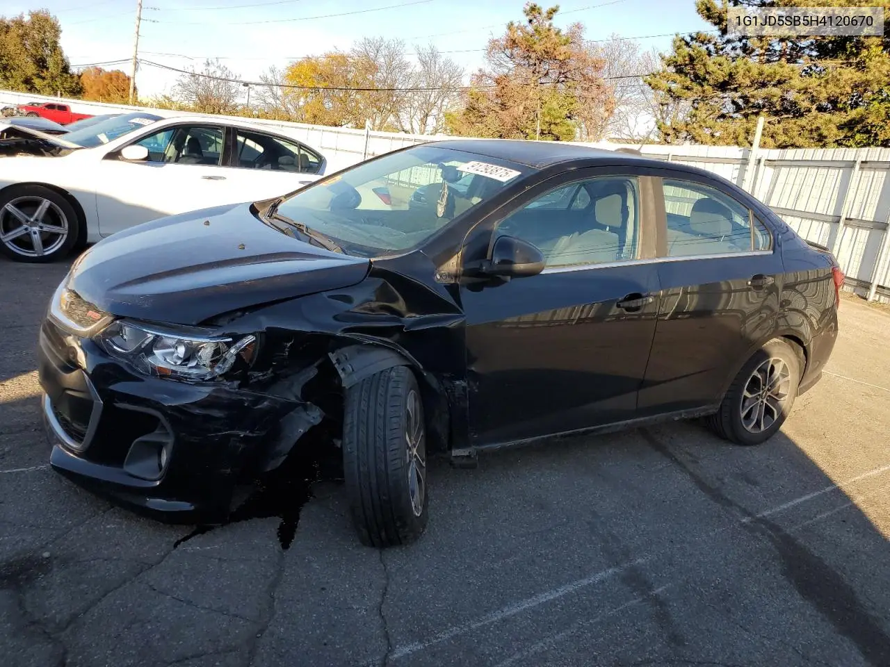 1G1JD5SB5H4120670 2017 Chevrolet Sonic Lt