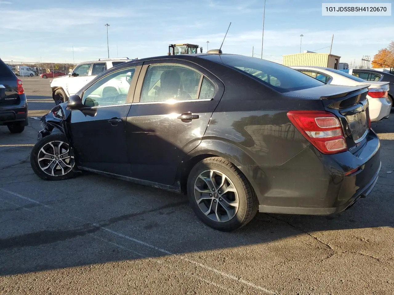 1G1JD5SB5H4120670 2017 Chevrolet Sonic Lt