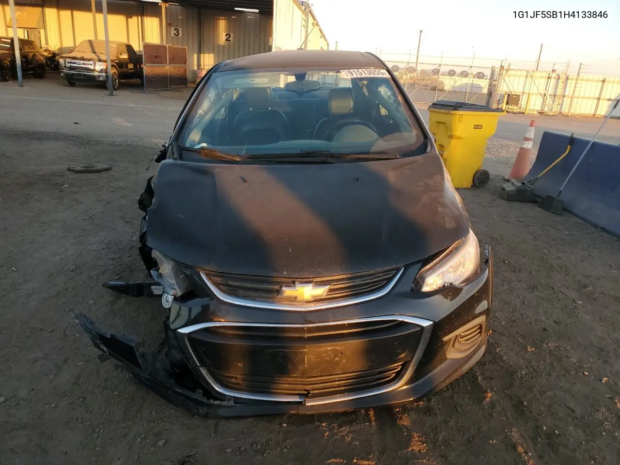1G1JF5SB1H4133846 2017 Chevrolet Sonic Premier