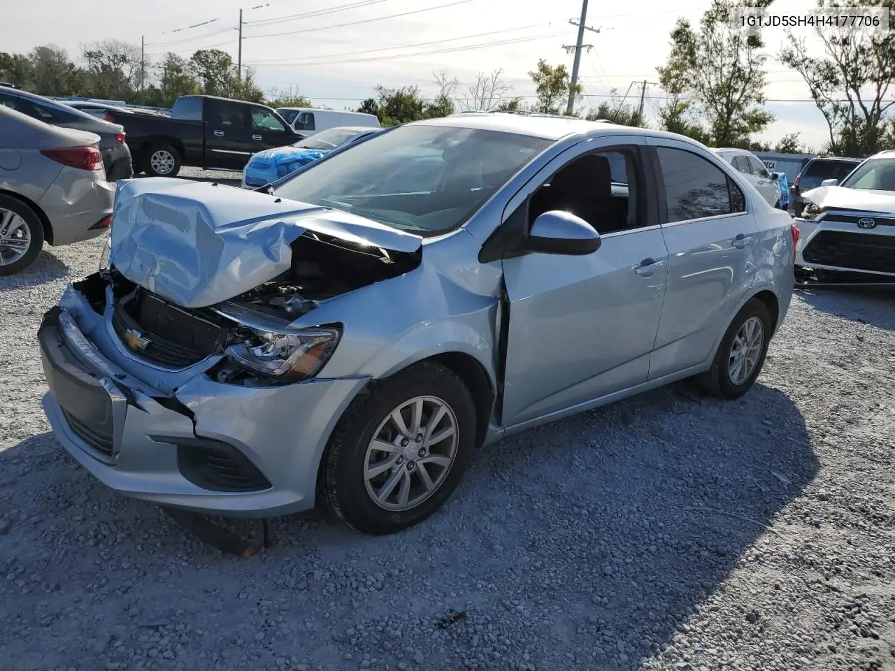1G1JD5SH4H4177706 2017 Chevrolet Sonic Lt