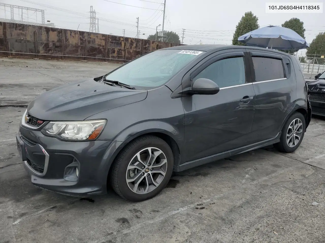1G1JD6SG4H4118345 2017 Chevrolet Sonic Lt