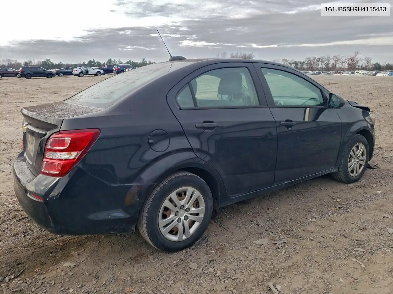 1G1JB5SH9H4155433 2017 Chevrolet Sonic Ls