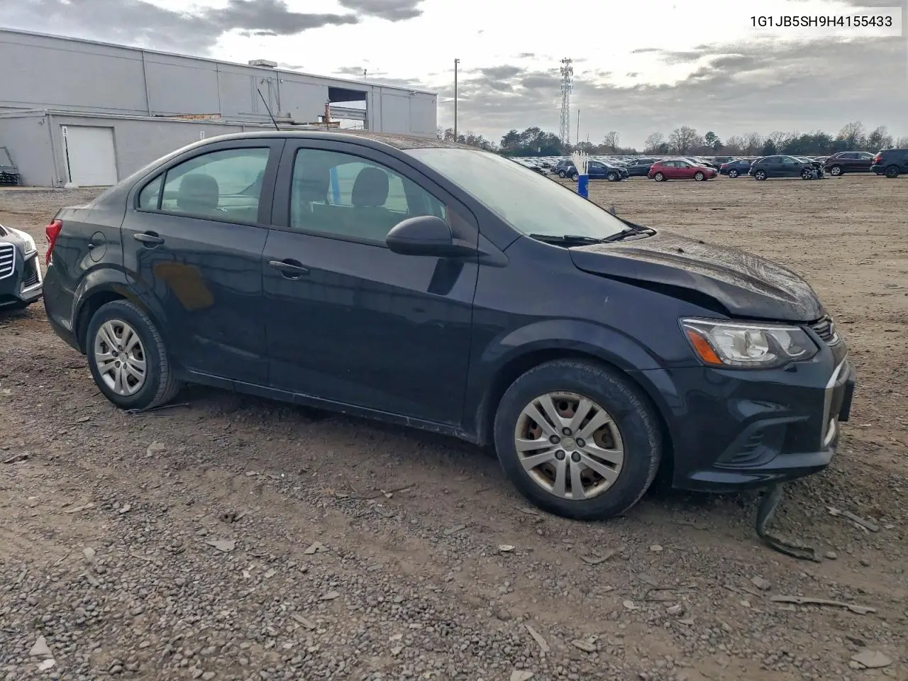 1G1JB5SH9H4155433 2017 Chevrolet Sonic Ls