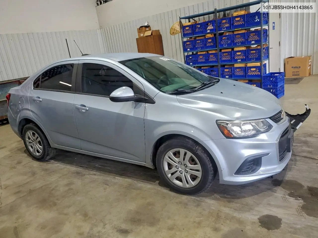 1G1JB5SH0H4143865 2017 Chevrolet Sonic Ls