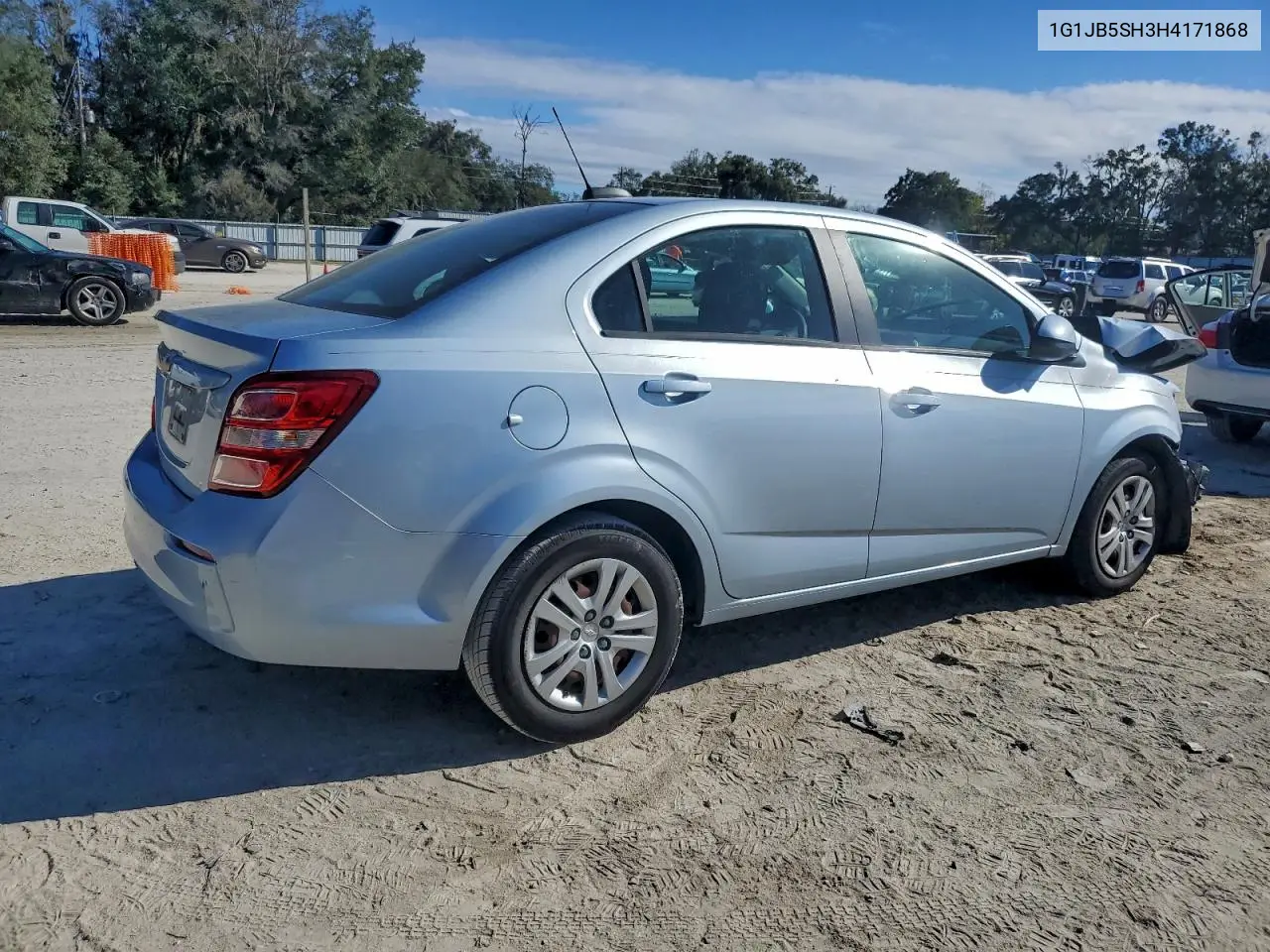 1G1JB5SH3H4171868 2017 Chevrolet Sonic Ls