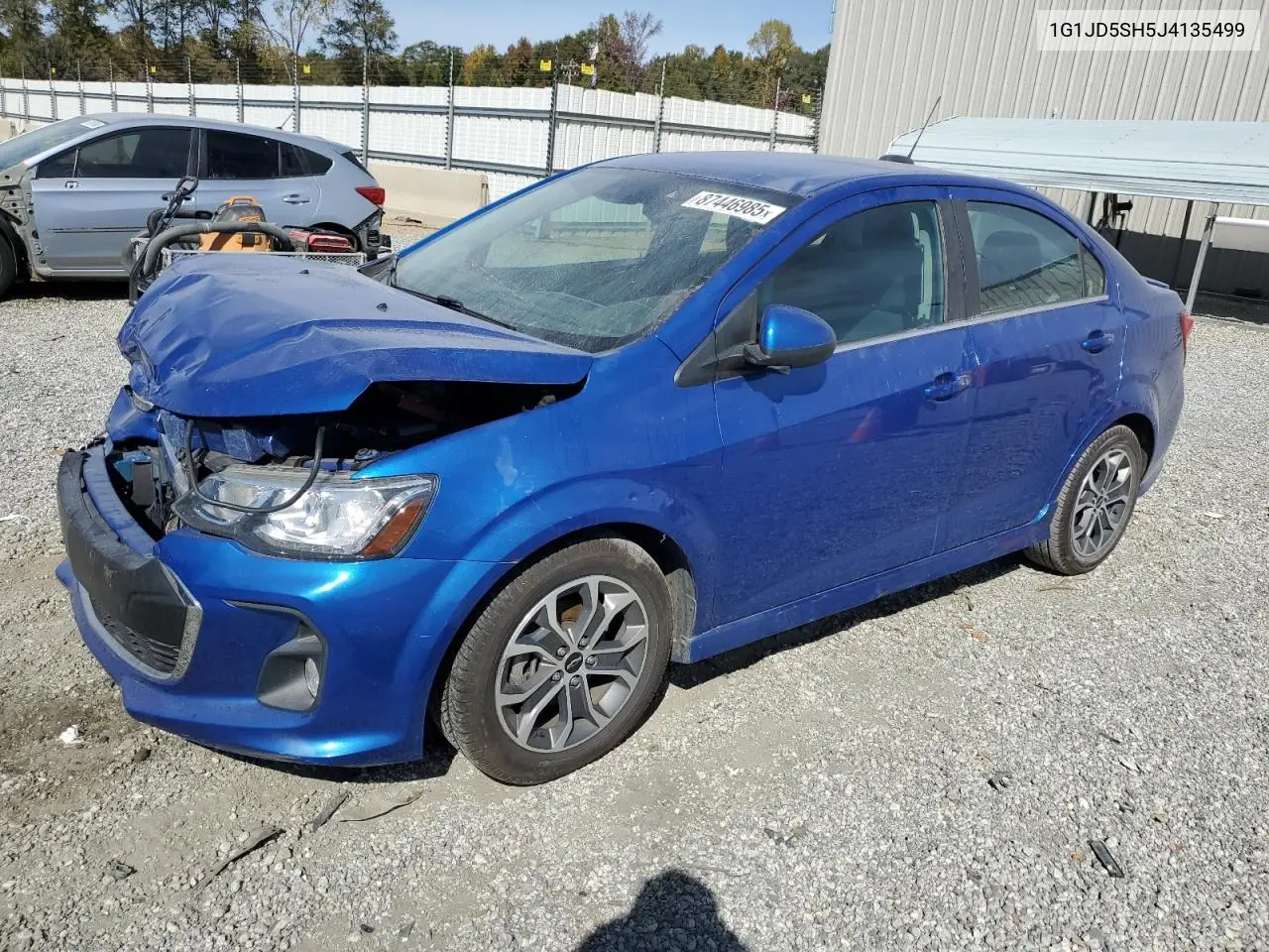 1G1JD5SH5J4135499 2018 Chevrolet Sonic Lt