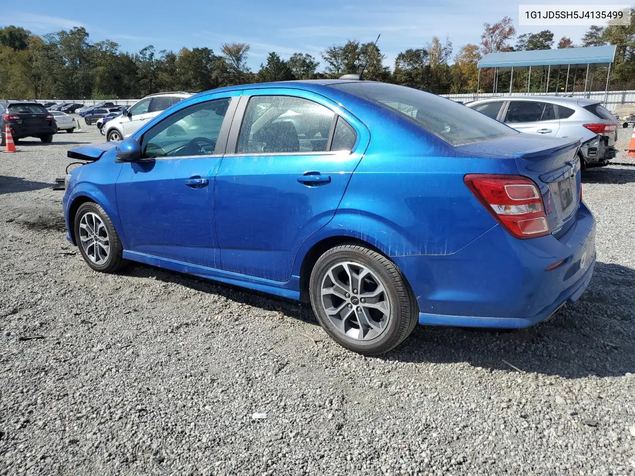 1G1JD5SH5J4135499 2018 Chevrolet Sonic Lt