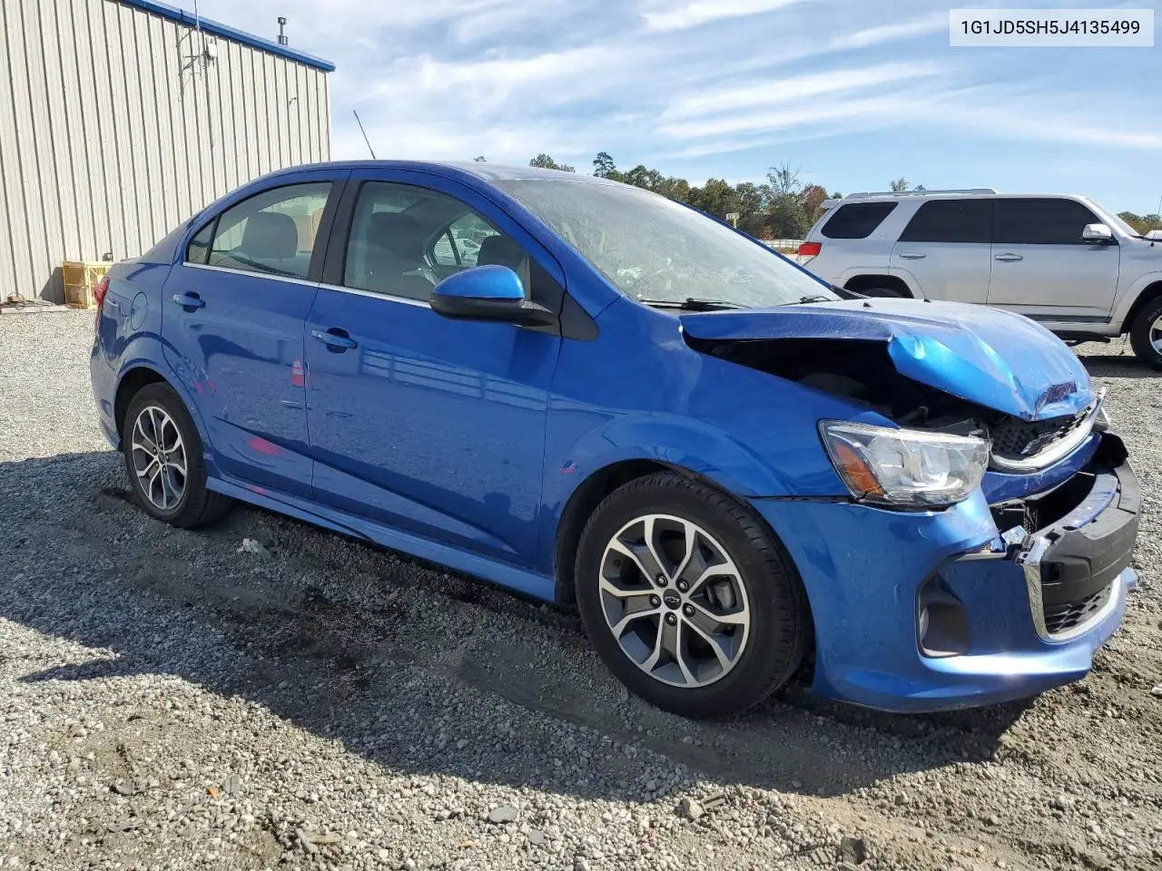 1G1JD5SH5J4135499 2018 Chevrolet Sonic Lt
