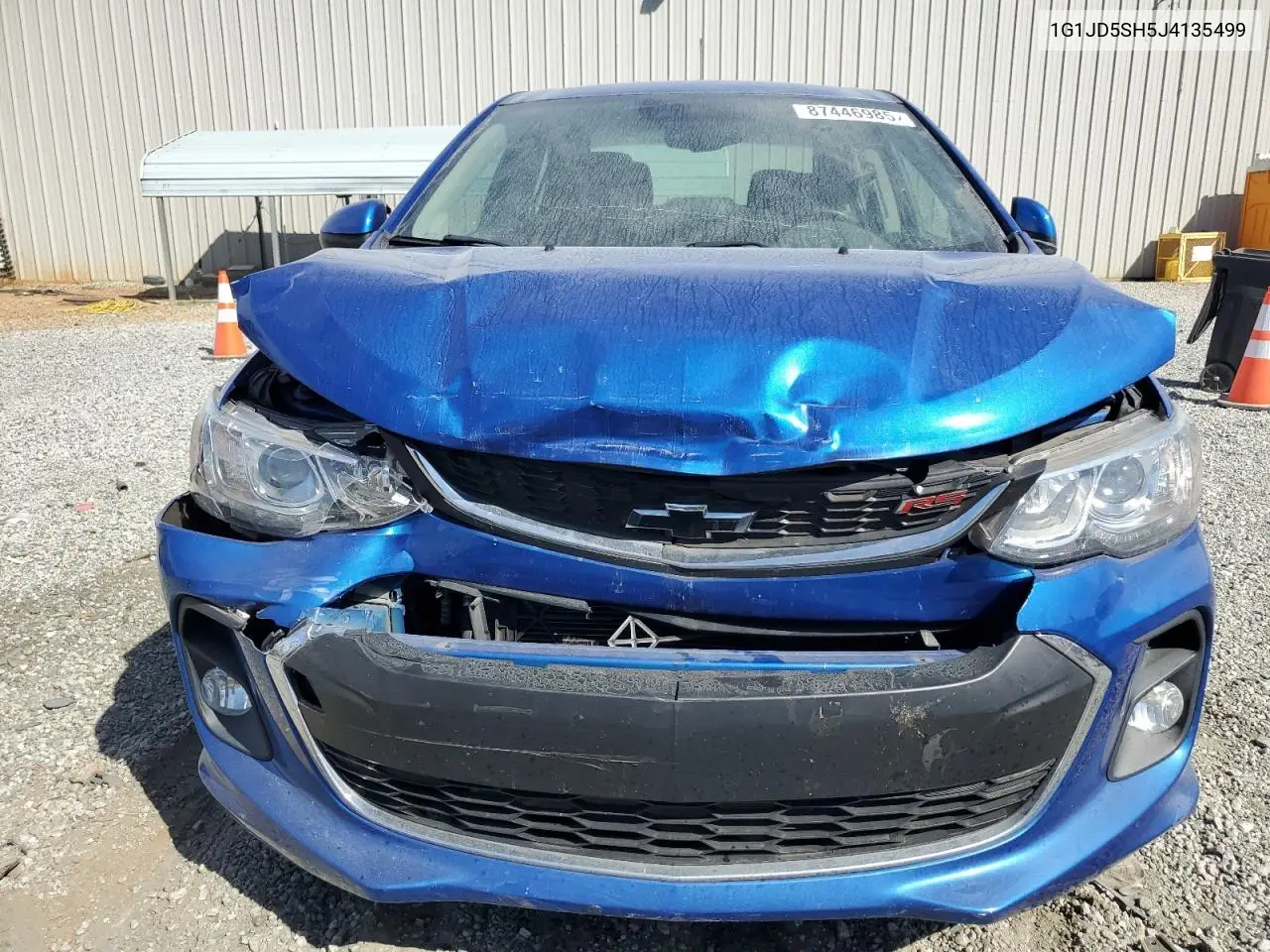 1G1JD5SH5J4135499 2018 Chevrolet Sonic Lt