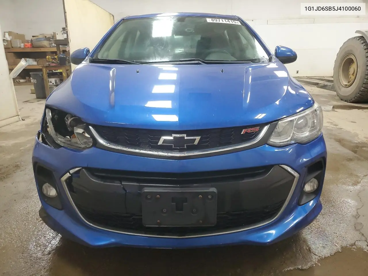 1G1JD6SB5J4100060 2018 Chevrolet Sonic Lt