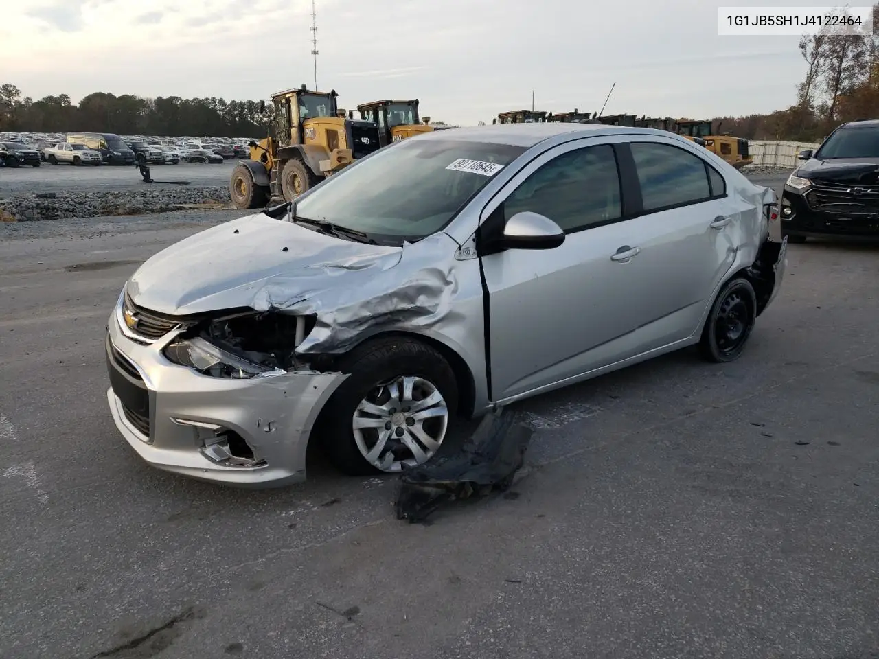 1G1JB5SH1J4122464 2018 Chevrolet Sonic Ls