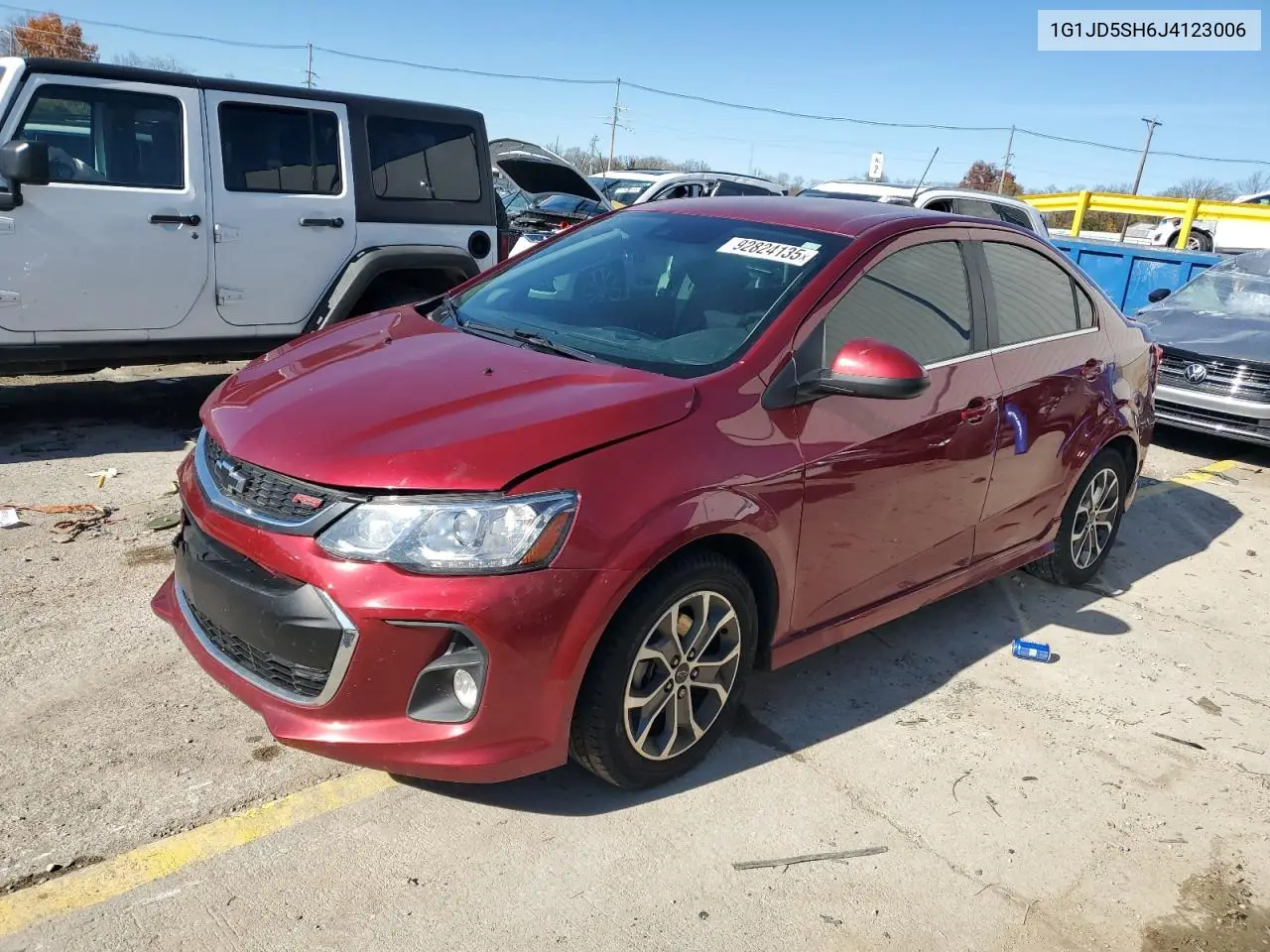 1G1JD5SH6J4123006 2018 Chevrolet Sonic Lt
