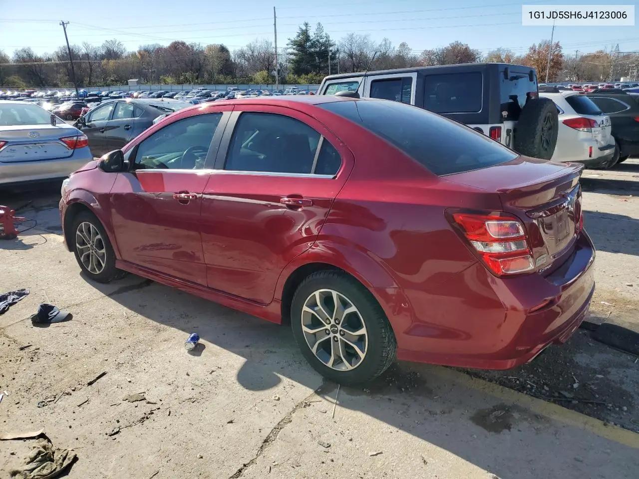 1G1JD5SH6J4123006 2018 Chevrolet Sonic Lt