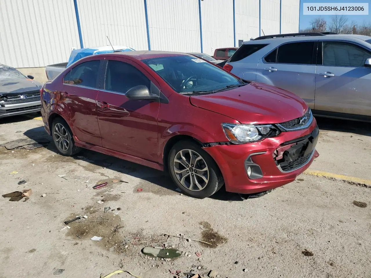 1G1JD5SH6J4123006 2018 Chevrolet Sonic Lt