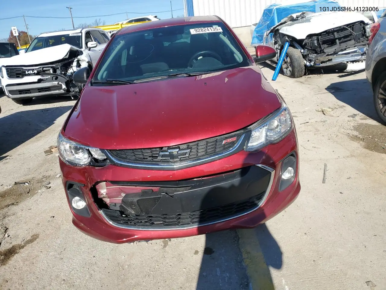 1G1JD5SH6J4123006 2018 Chevrolet Sonic Lt