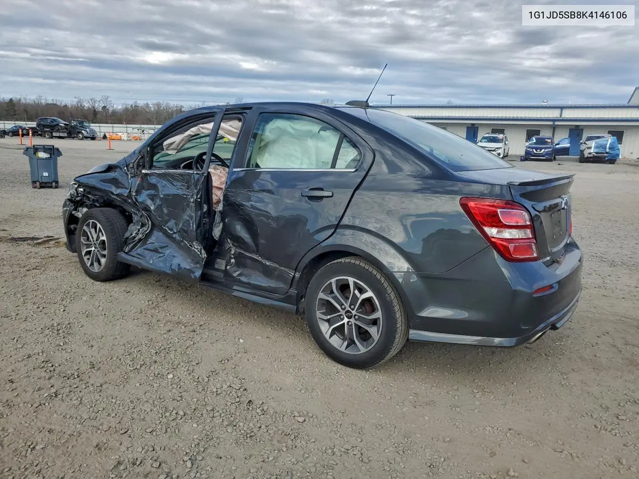 1G1JD5SB8K4146106 2019 Chevrolet Sonic Lt