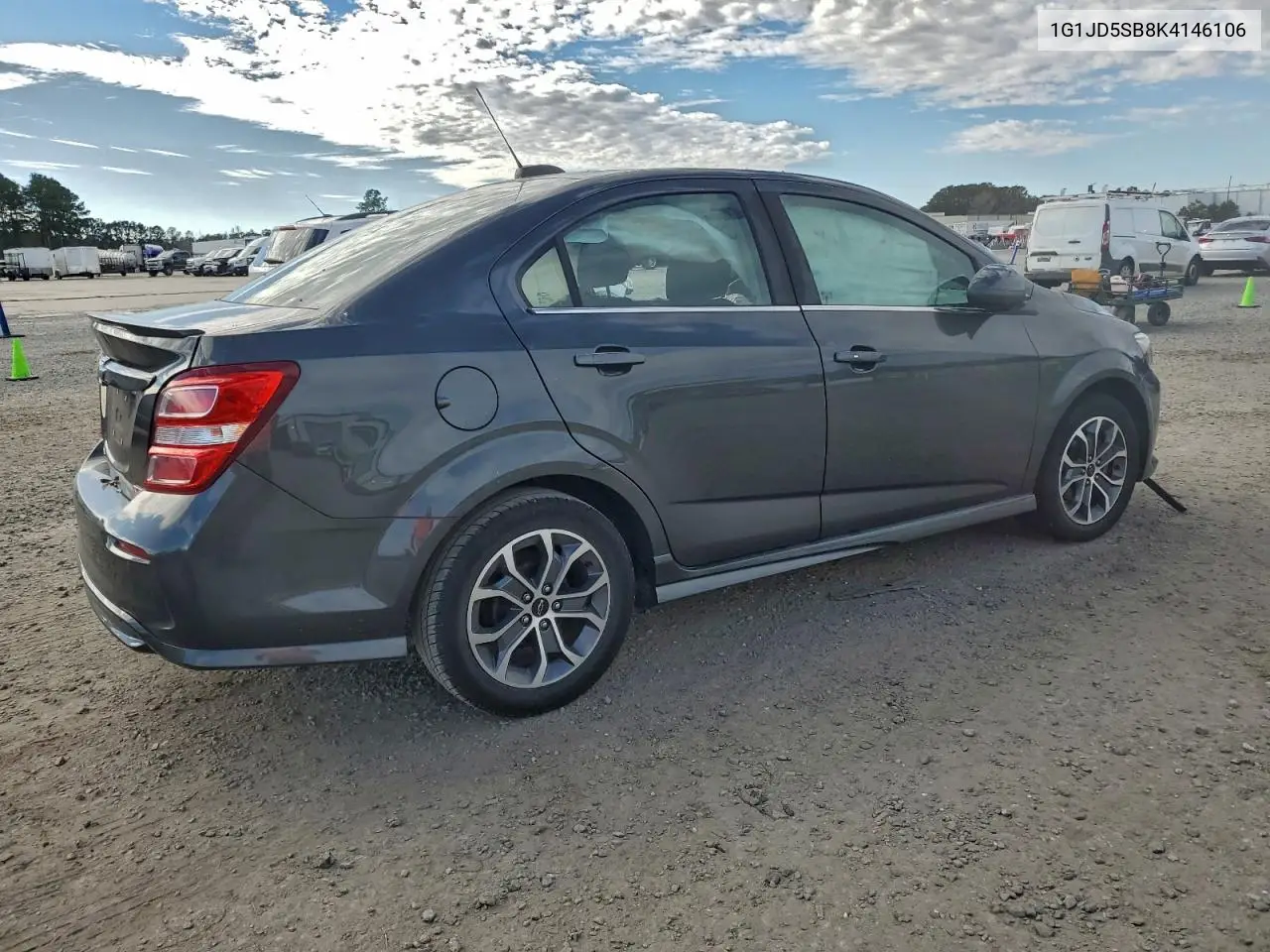 1G1JD5SB8K4146106 2019 Chevrolet Sonic Lt