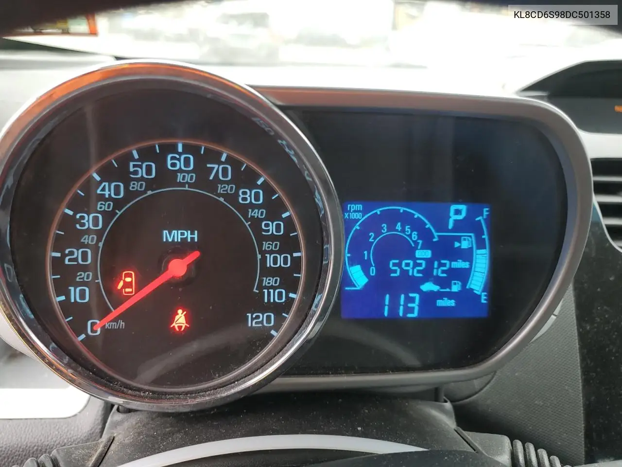 KL8CD6S98DC501358 2013 Chevrolet Spark 1Lt
