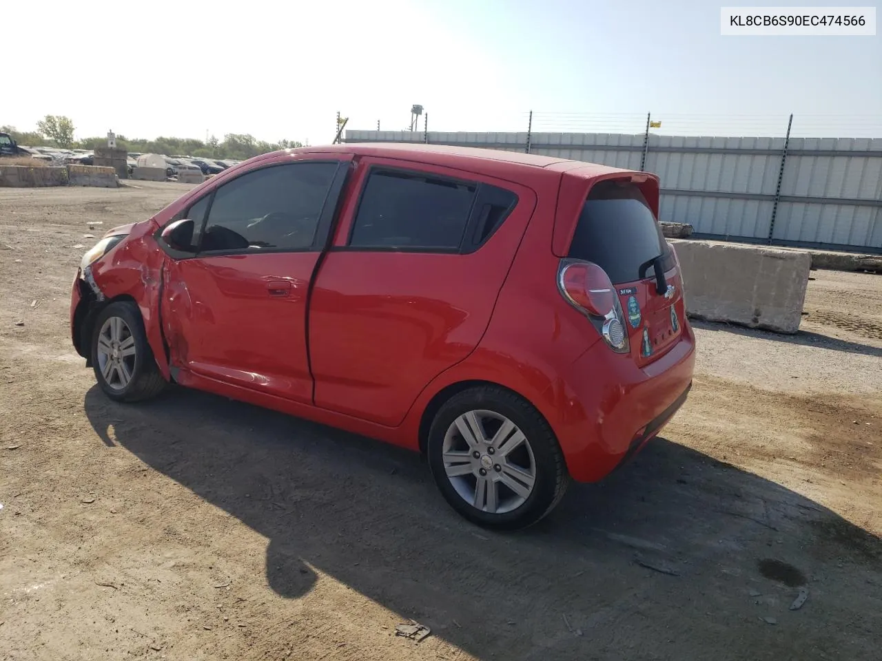 KL8CB6S90EC474566 2014 Chevrolet Spark Ls