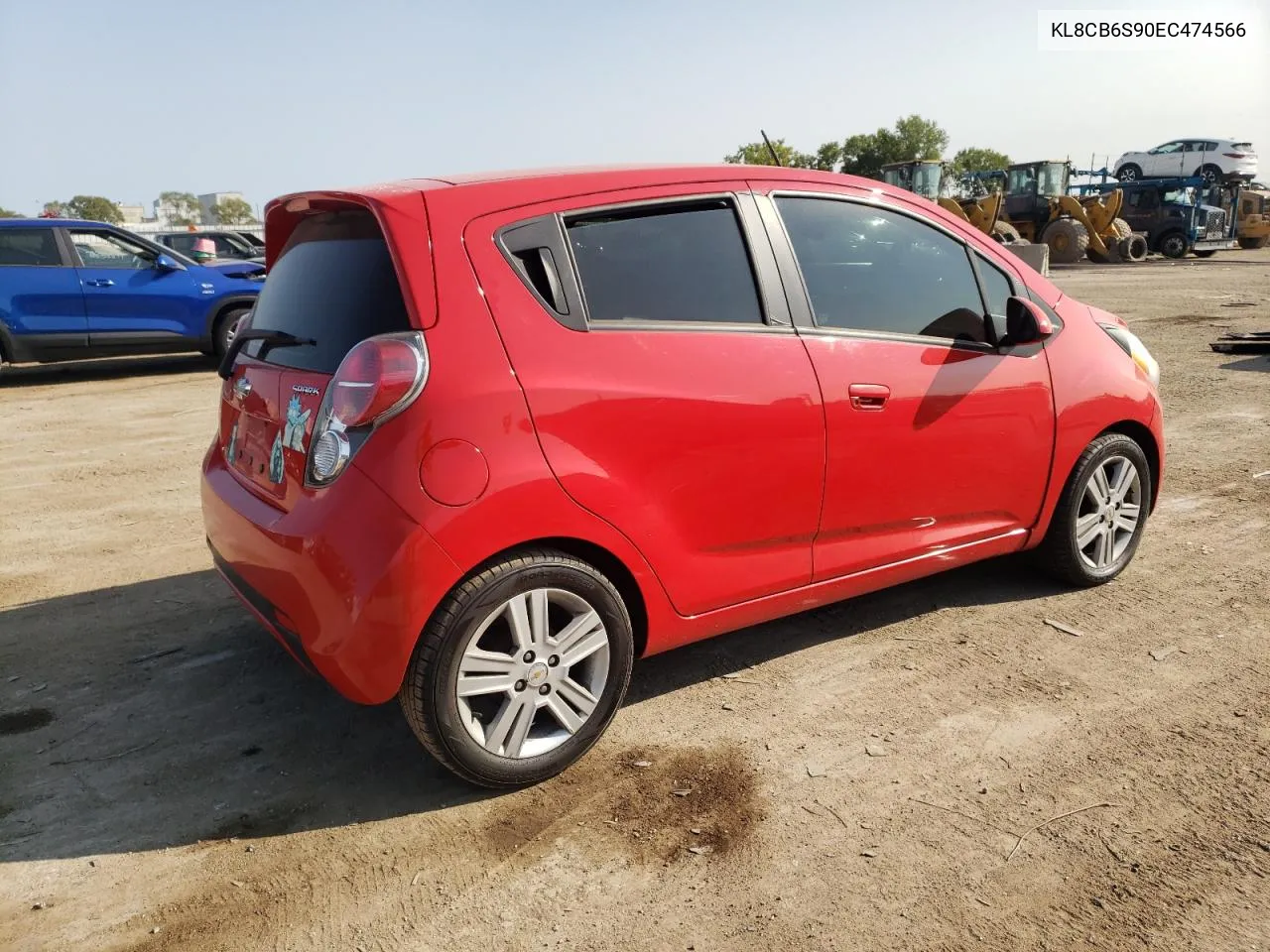 KL8CB6S90EC474566 2014 Chevrolet Spark Ls