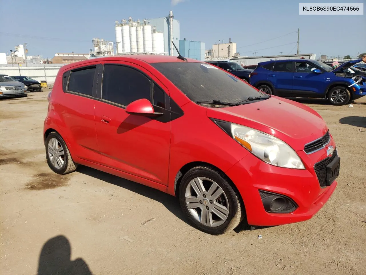 KL8CB6S90EC474566 2014 Chevrolet Spark Ls