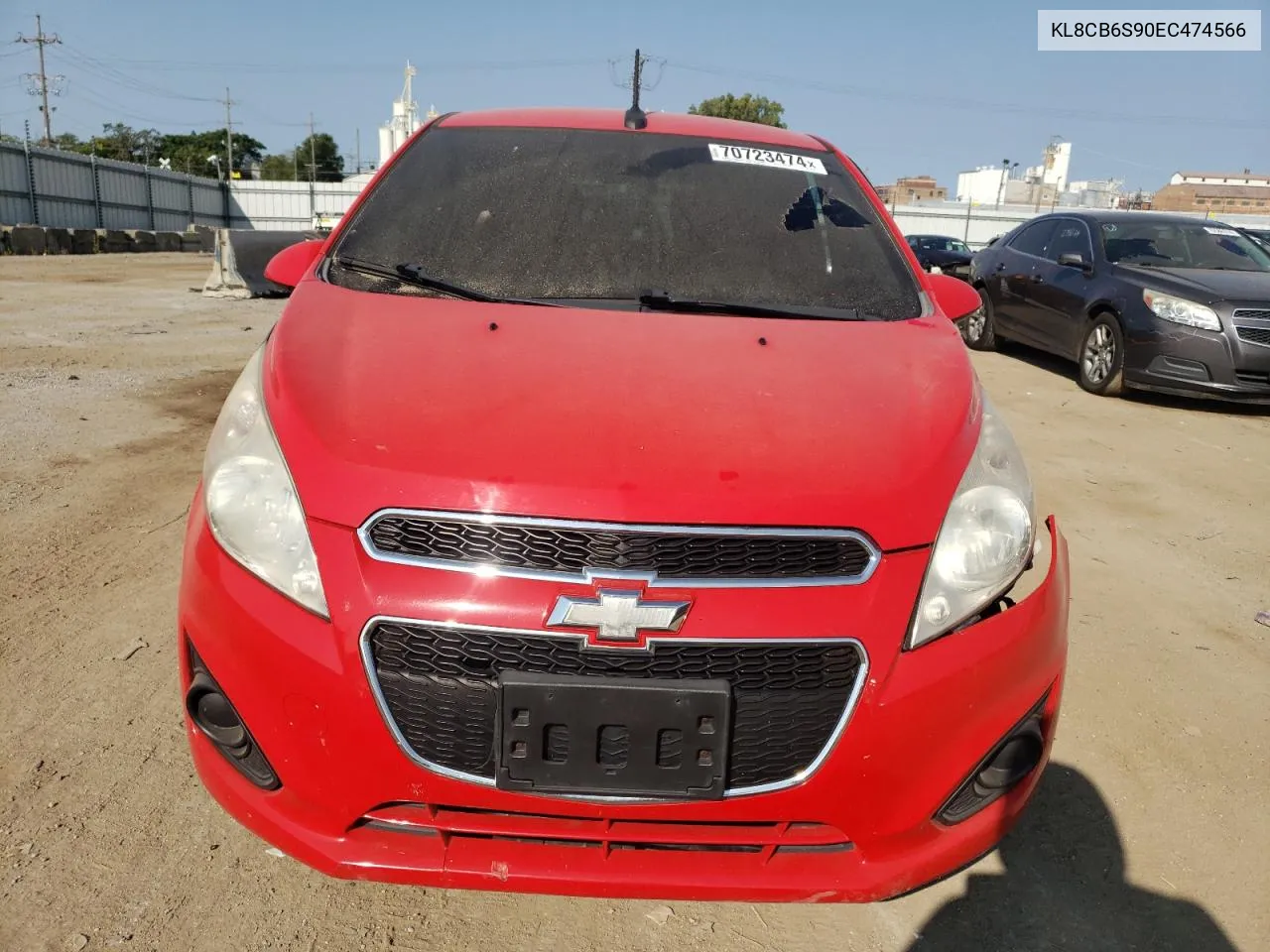 KL8CB6S90EC474566 2014 Chevrolet Spark Ls