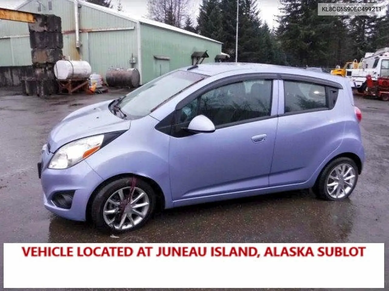 KL8CB6S90EC499211 2014 Chevrolet Spark Ls