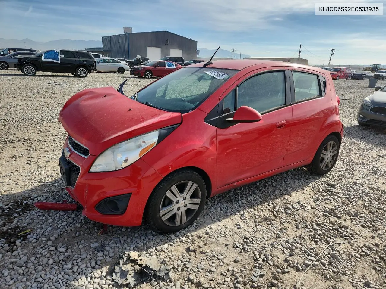 KL8CD6S92EC533935 2014 Chevrolet Spark 1Lt