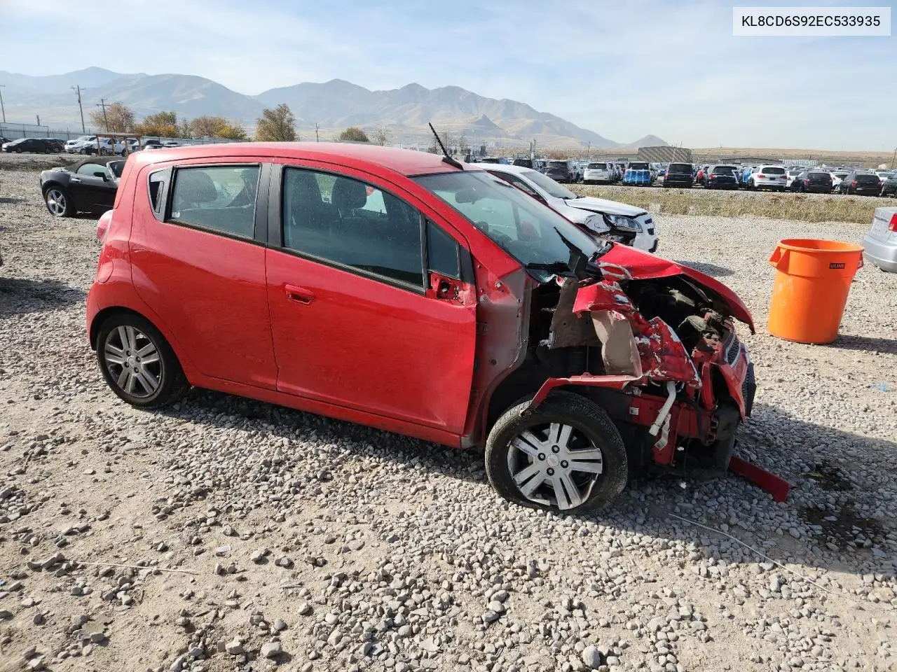 KL8CD6S92EC533935 2014 Chevrolet Spark 1Lt