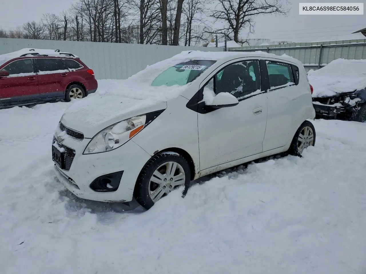 KL8CA6S98EC584056 2014 Chevrolet Spark Ls