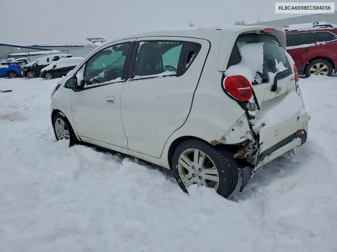 KL8CA6S98EC584056 2014 Chevrolet Spark Ls