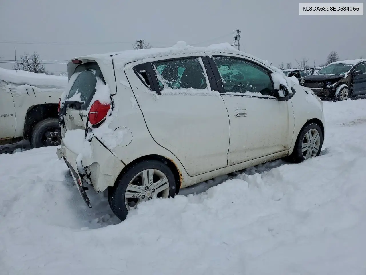 KL8CA6S98EC584056 2014 Chevrolet Spark Ls