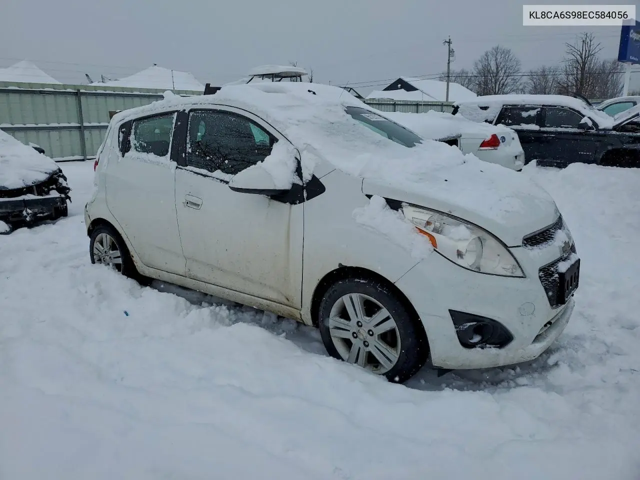 KL8CA6S98EC584056 2014 Chevrolet Spark Ls