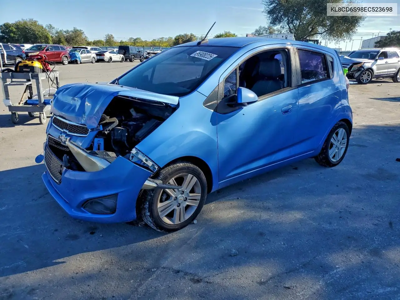 KL8CD6S98EC523698 2014 Chevrolet Spark 1Lt