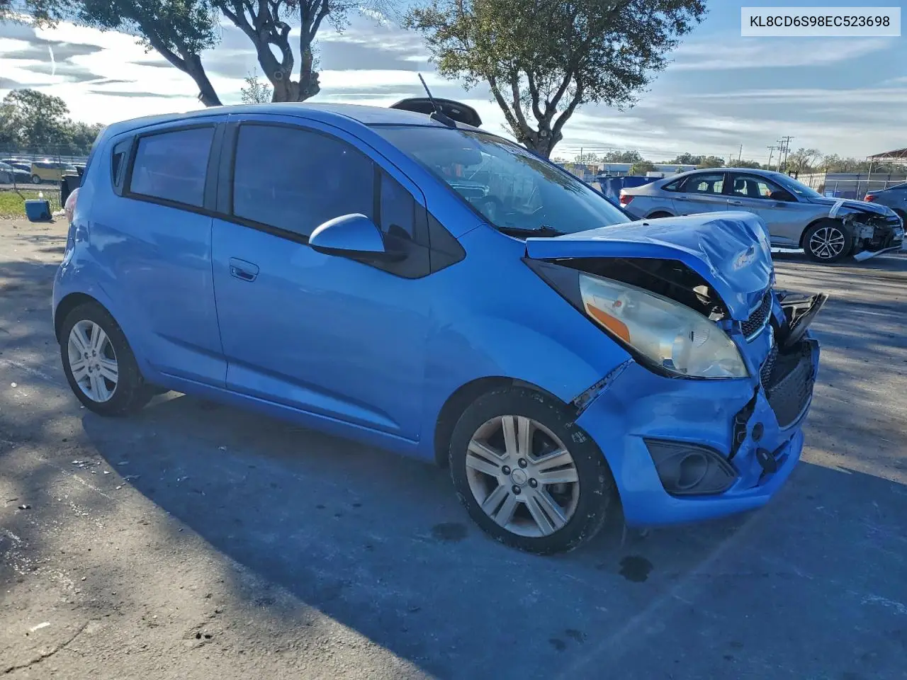 KL8CD6S98EC523698 2014 Chevrolet Spark 1Lt