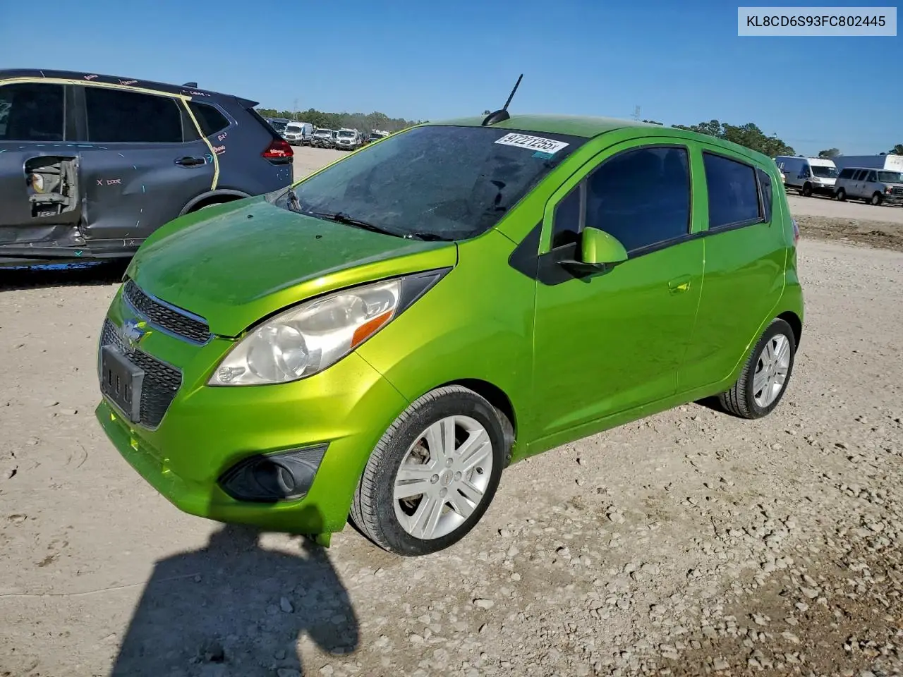 KL8CD6S93FC802445 2015 Chevrolet Spark 1Lt