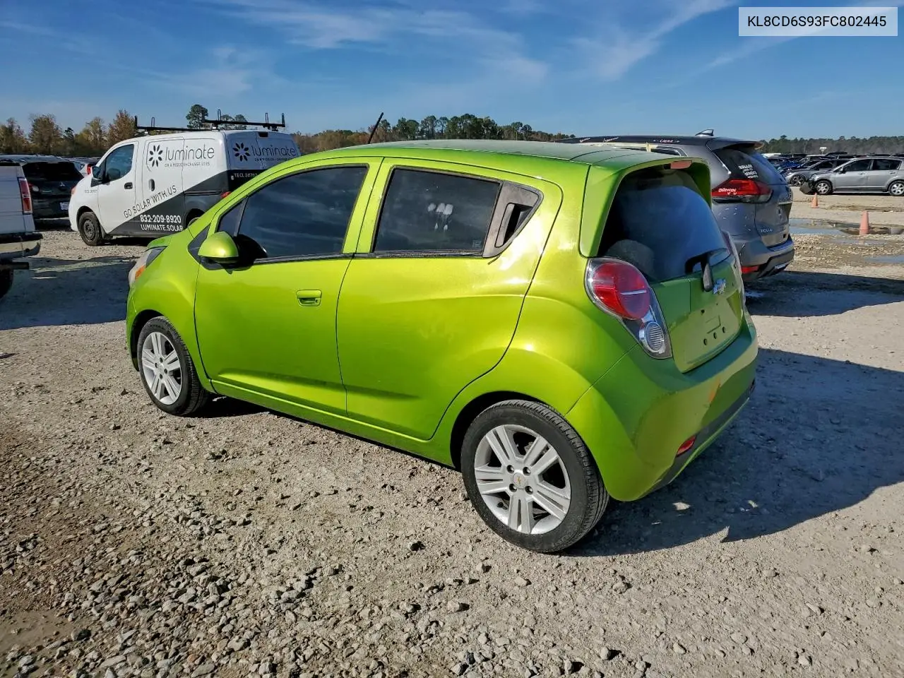 KL8CD6S93FC802445 2015 Chevrolet Spark 1Lt